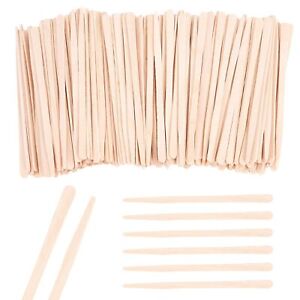 1200Pcs Eyebrow Wax Sticks Wood Waxing Sticks Wax Spatula Applicator for Body Ha