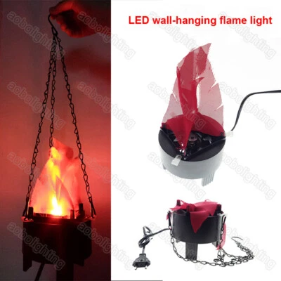 LED Wall Flame Lamp decoration LED Flame Light Bonfire DJ Party Bar KTV Lights - Image 1 of 3