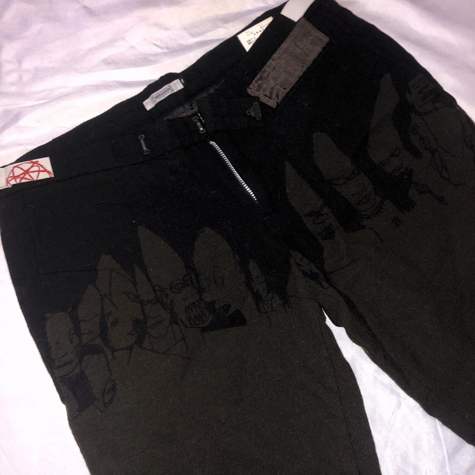 Undercover x Futura Conehead Wool Pants Japan Size Medium - Image 1 of 4