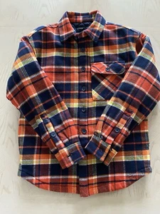 Edgar + Ash Mens Heavy Cotton Flannel Plaid Shirt Jacket Size XS - Picture 1 of 14