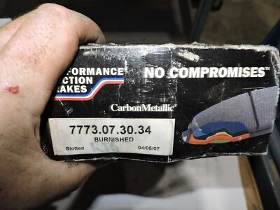 NEW Brembo / AP 6 piston brake pads Performance Friction 7773-07-30 NICE Nascar - Image 1 of 3