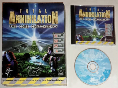 Total Annihilation The Core Contingency PC CD-ROM Big Box Expansion 1st Edition - Image 1 of 4
