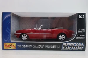 Maisto Special Edition Diecast 1:24 rot 1968 Chevrolet Camaro SS 396 Cabrio - Bild 1 von 11