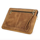 Genuine Leather Laptop Bag For Apple Macbook Air Pro 14&quot; 13&quot; M3 M2 Sleeve Case