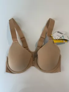 Paramour By Felina Women's Utopia Contour Bra Size 32C Beige  Front  Fastening. - Picture 1 of 8