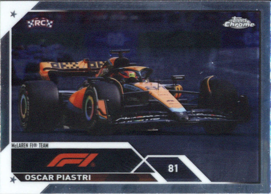 2023 Topps Chrome Formula 1 - Oscar Piastri #113 for sale | eBay