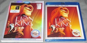 Disney's LION KING, Diamond Edition (2017) 2-Dsc Blu-ray/DVD/Digital w/SLIP CASE - Picture 1 of 1