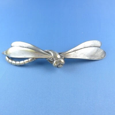 Art Nouveau Dragonfly Hair Clip / Clamp Comb - image 1 of 4