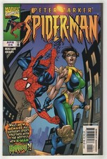 Peter Parker Spider-Man #4 (Apr 1999, Marvel) [Hunger, Marrow] Mackie, Sears v