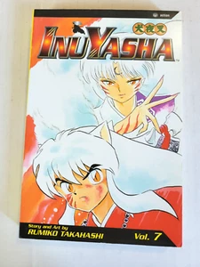 English Manga Inuyasha Vol 07 Rumiko Takahashi 2nd printing 2004 Viz - Picture 1 of 7