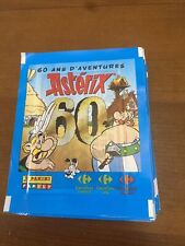 Lot de 25 paquets de stickers Panini Carrefour asterix 60 ans d aventure