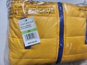 EvanAndy and Evan Kids Color Block Regular Fit Puffer Vest - Picture 1 of 4