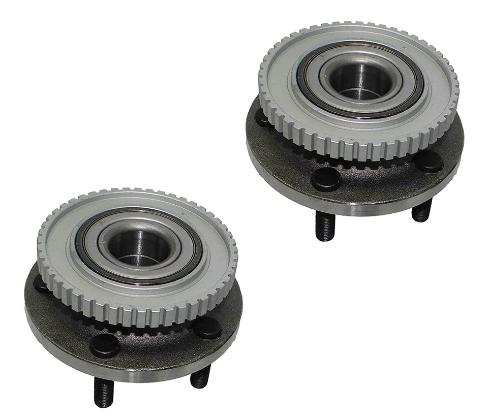 Conjunto de 2 cojinetes de cubo de rueda delantera para Volvo 740 760 780 940 960 1989-95 con ABS Foto 1 de 4