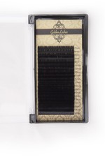 GoldenLashes Ciglia Finte Extension Mink D-Curl Lung. 12mm / Spess 0.15mm Natura