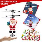 Infrared Induction Helicopter Santa Claus Flying Ball GXW Flying For Kids J2H7