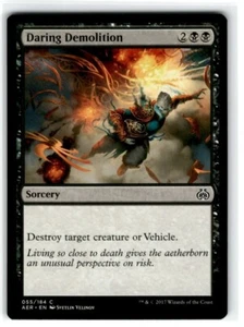 Magic The Gathering Daring Demolition Common Lightly Played - Picture 1 of 2