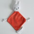 Small Miffy White Rabbit Bunny Comforter Soother Plush Soft Toy Blankie Doudou