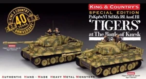 KÖNIG UND LAND WW2 German - Pzkpfw VI KURSK TIGER TANK #32 WW2 WS396 (SE) - Bild 1 von 3