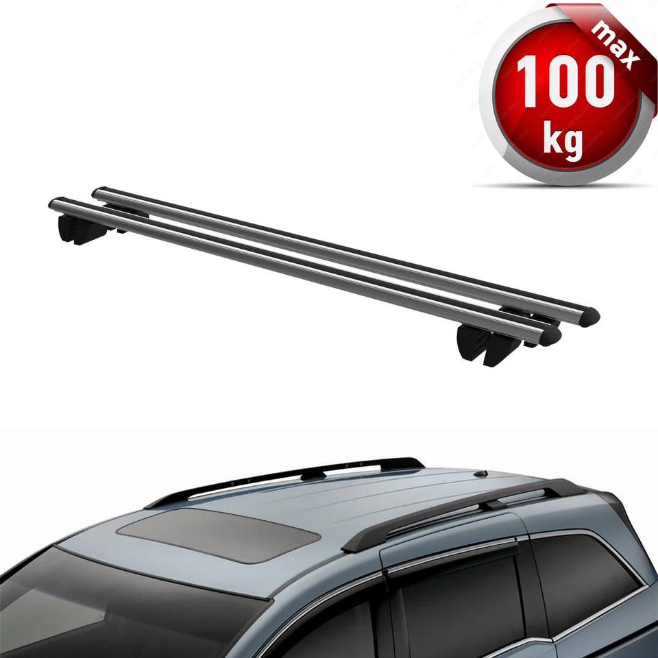 Aluminum Roof Rack Cross Bars Cargo Carrier Fits Toyota Sienna & RAV4 2013-2018 - Image 1 of 4