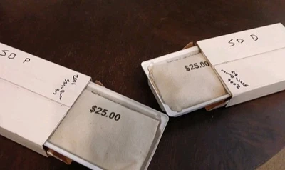 South Dakota P&D SET State Quarters US Mint Sewn UNC UnOpened $25 Bags 200 COINS - Image 1 of 2