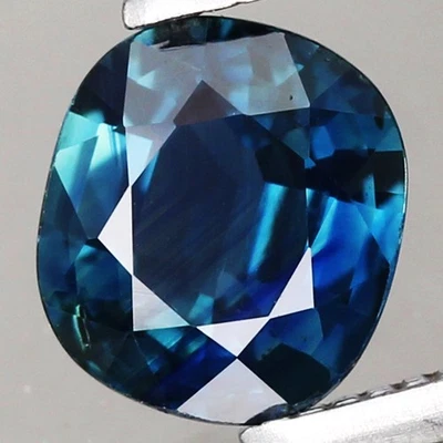 0.63ct Antique 5.57x4.99mm Natural Heated Blue Sapphire, Bangkaja Thailand💎 - Image 1 of 4