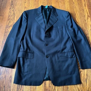 Canali Proposta Super 120s Wolle Nadelstreifen Blazer Sakko Herren 50 Made in Italy - Bild 1 von 9