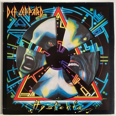 Def Leppard, hysteria VINYL LP RARE picture disc Rock heavy metal 88 euro tour H - Image 1 of 4