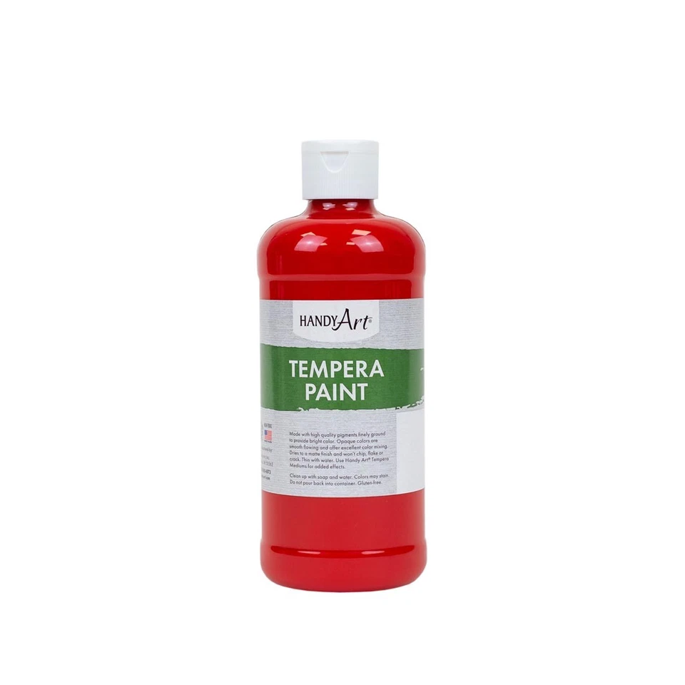 Handy Art Tempera Pint Red - Image 1 of 1