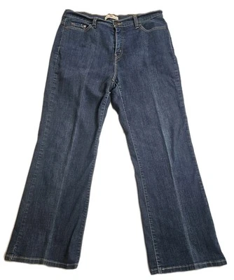 Levi's 512 Perfectly Slimming Bootcut Blue Jeans Size 16 - Image 1 of 4