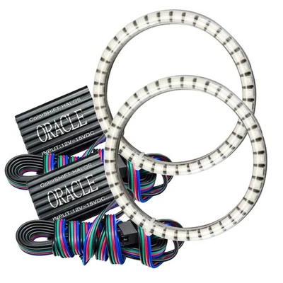 Oracle Lighting ColorSHIFT Waterproof Fog Light Halo Kit for Dodge Challenger - Imagem 1 de 4