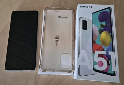 Samsung Galaxy A51 Prism Crush White 128 GB Dual-SIM - Bild 1 von 4