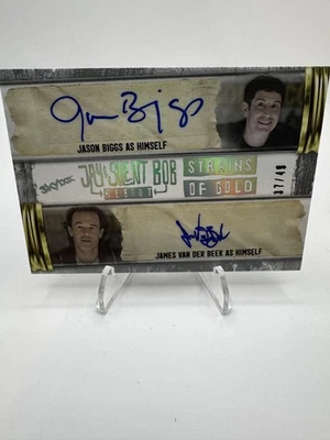 Jay and Silent Bob- Strains of Gold - Jason Biggs and James Van Der Beek #37/49 - Image 1 of 3