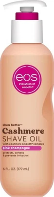 Bikini Eos Cashmere Shave Oil Rosa Champán Hidratante Calmante Maquinilla de Afeitar Quemar Foto 1 de 4