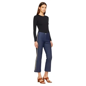 Y2k Confort Absolu Hose Gr. 10 Gr. 42 High Waist Ankle Bell Bottom 70er Inspire - Bild 1 von 15