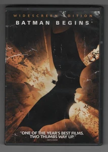 Batman Begins (DVD, 2005) Christian Bale. Katie Holmes. Liam Neeson. DC Comics - Picture 1 of 2