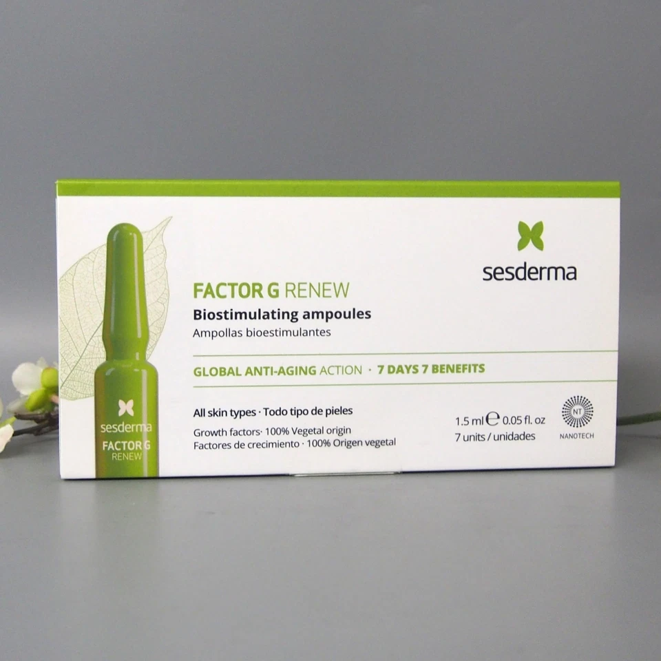 Sesderma FACTOR G RENEW Ampoules 7 x 15ml / 0.05oz - Imagem 1 de 4