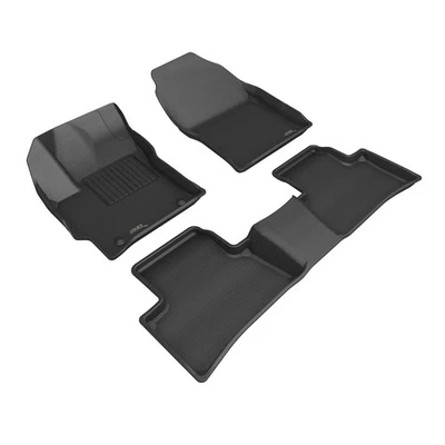 3D MAXpider Kagu Floor Mat Black for Toyota Corolla Cross 2022-2026 FWD Gasoline - Image 1 of 4