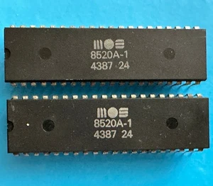 CSG/MOS 8520A-1 ( 2 x PUCE ) ODD EVEN d'un AMIGA 500... P.Semaine : 43 87 - Photo 1/2