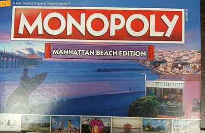 Rare & Hard To Get Manhattan Beach Edition Monopoly Board Game - Image 1 of 3
