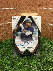 2021 Topps Tribute - Tribute Autographs Cristian Pache #TA-CP /199 (AU, RC) - Bild 1 von 2