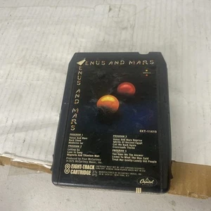 Vintage Paul McCartney & Wings- Venus And Mars- 8 track Tape See Pictures - Picture 1 of 4