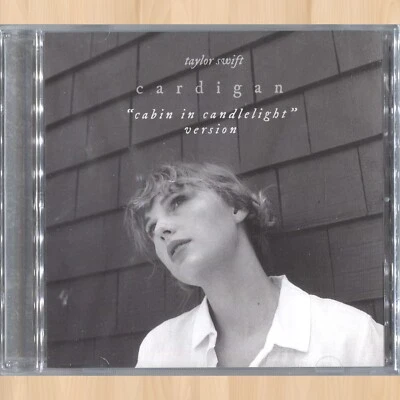 TAYLOR SWIFT cardigan ("cabin in candlelight" version) LIMITED CD SINGLE    1107 - Image 1 of 3