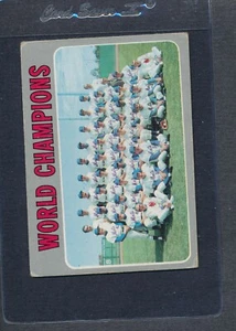 1970 Topps #001 World Champions Mets VG *10226 - Picture 1 of 1