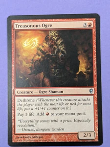 MTG Magic: Conspiracy Treasonous Ogre Uncommon #36/210 - NM - Picture 1 of 2