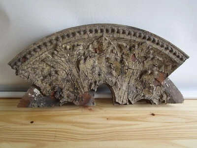 Antique RARE PIECE MA history Boston Architectural state capitol ornament - Image 1 of 4