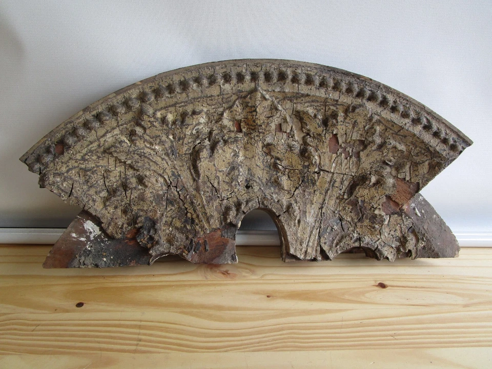 Antigua PIEZA RARA MA historia Boston arquitectónico estado capitolio ornamento Foto 1 de 4