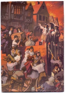 1965 INDIA K LAL THE GREAT MAGICIAN PRIVATE POST CARD PRINTED IN LONDON UNUSED - Picture 1 of 2