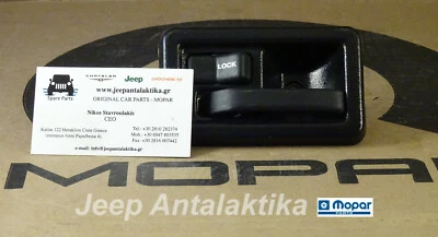 Manija de puerta interior delantera izquierda Jeep Wrangler TJ 97-06 55176477AB nueva Mopar Foto 1 de 4