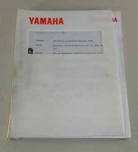 Manual de Taller Servicio Información Yamaha YZF-R6(L) Stand 2000 - Imagen 1 de 1