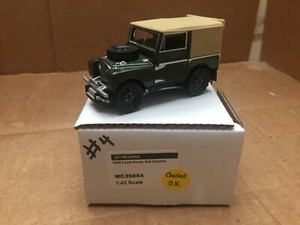 Matchbox Collectibles YYM35054 Land Rover Series 1 Green Tan Top 1948 No Box